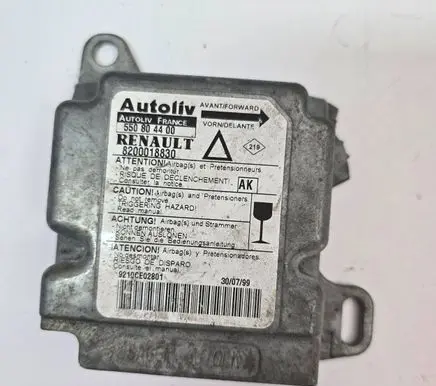 Renault Laguna I Airbag control unit/module 8200018830 550804400 9210CE02801