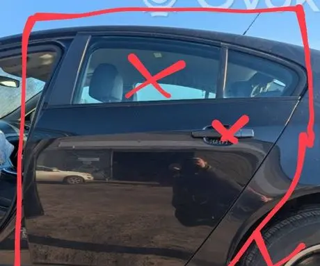 Opel Insignia A Rear door Z20R