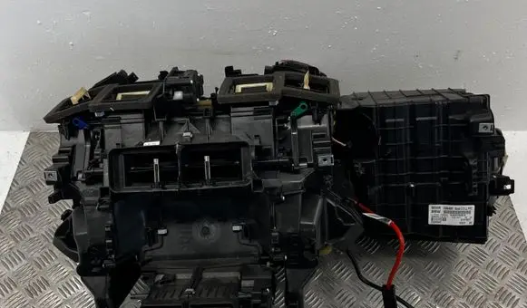 Interior heater climate box assembly