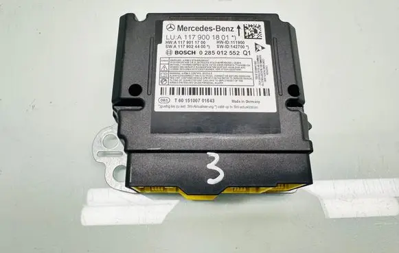 Mercedes-Benz A W176 Airbag control unit/module A1179001801 A1179024400