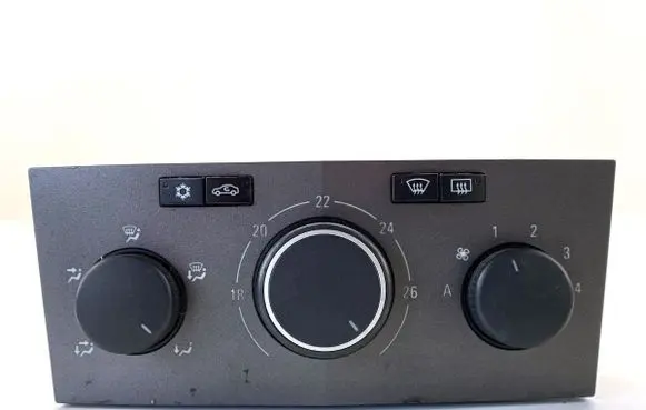 Opel Zafira B Interior fan control switch 13231049