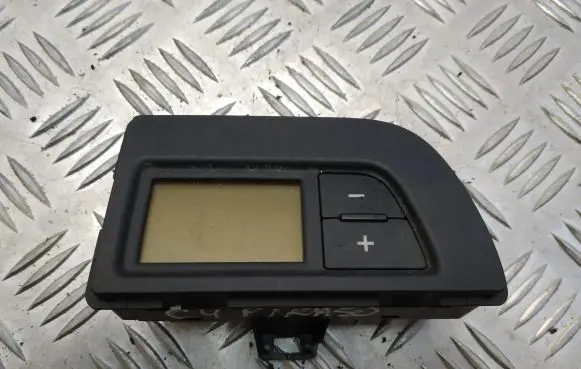 Citroen C4 I Picasso Interior fan control switch 9650868877