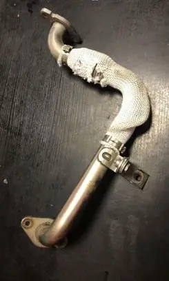 BMW 5 E60 E61 EGR valve line/pipe/hose 7574954