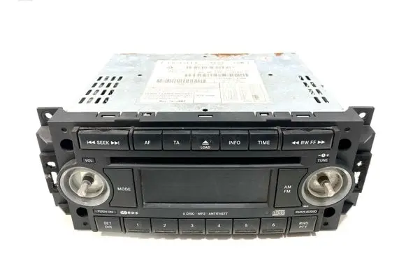 Jeep Compass Radio/CD/DVD/GPS head unit P05064362AB 42774 T00AM1487C0162