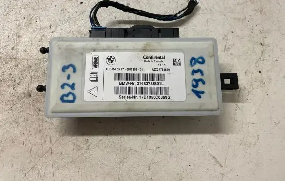 BMW X3 F25 Airbag control unit/module 6837358