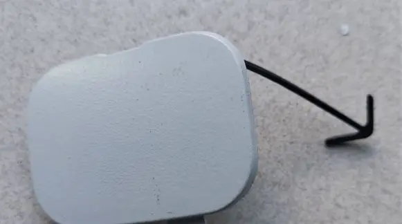 Front tow hook cap/cover