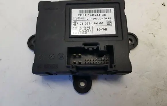 Ford Mondeo MK IV Door control unit/module 7G9T14B534BE