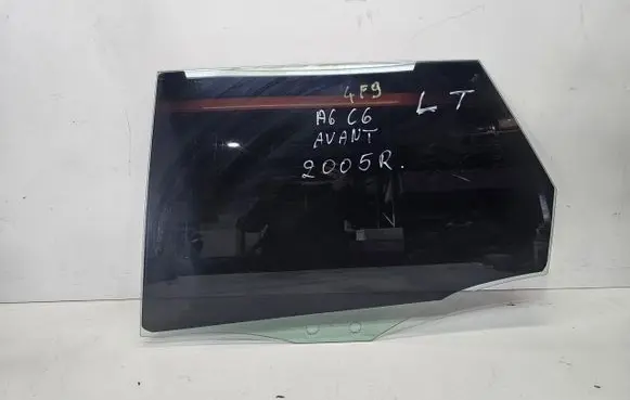 Audi A6 S6 C6 4F Sliding door window/glass 4F9