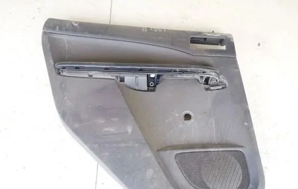 Rear door card panel trim