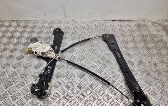 BMW 1 E81 E87 Front door window regulator with motor 6927027 996624101