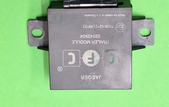 Mercedes-Benz C W203 Tow bar trailer control unit/module 52042504 10R02114903