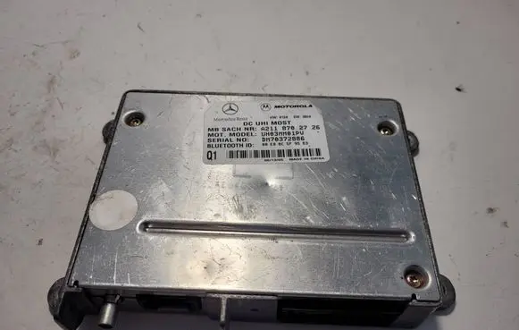 Mercedes-Benz E W211 Bluetooth control unit module A2118702726 UH03MM01PV DM70372886