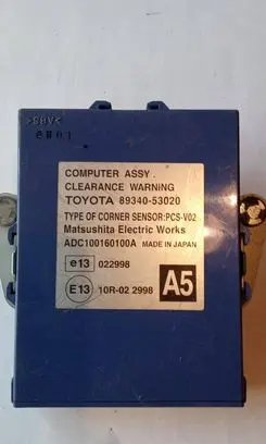 Lexus IS 220D-250-350 Parking PDC control unit/module 8934053020 10R022998 E4022998