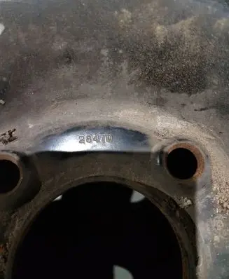 Peugeot 106 R13 steel rim 2847D