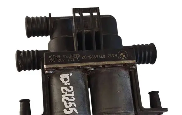Coolant heater control valve