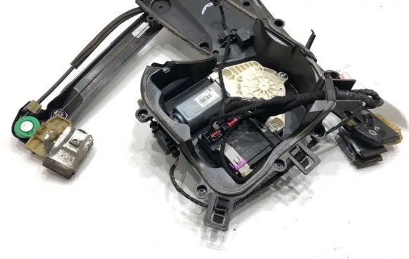 Seat Leon (1P) Front door window regulator with motor 1K0959792H