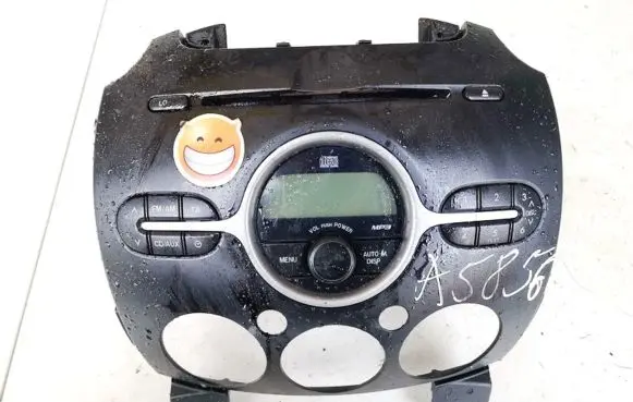 Mazda 2 Radio/CD/DVD/GPS head unit df7466ar0 14797629