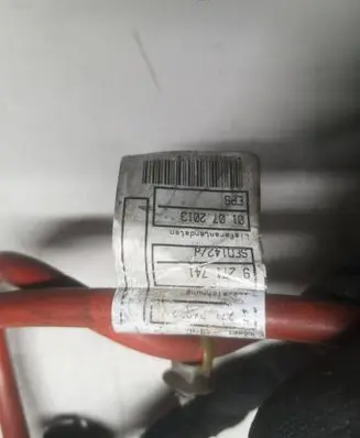 BMW 5 F10 F11 Positive cable (battery) 9271741 51752905