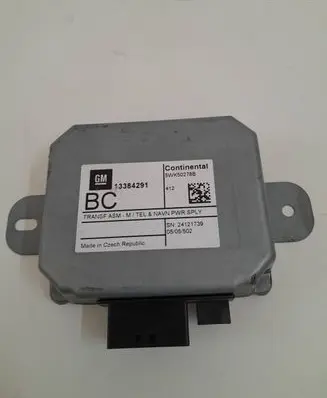 Opel Corsa D GPS navigation control unit/module 13384291 24121739 5WK50278B