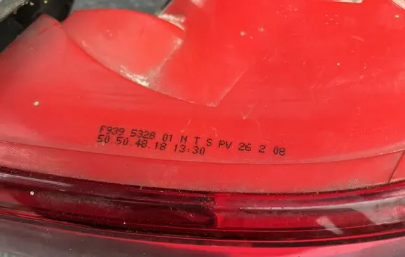 Alfa Romeo 159 Rear/tail lights PV26208
