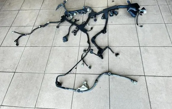 Engine installation wiring loom