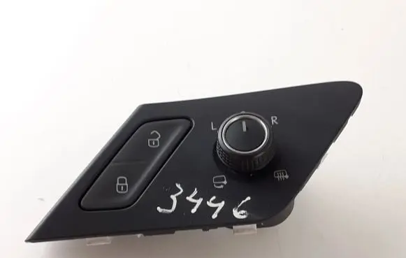 Volkswagen Golf VII Wing mirror switch 5G0959565M 5G0952125A