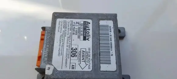 Peugeot 307 Airbag control unit/module 9633621280 550579200