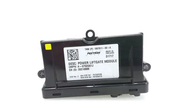 Tesla Model S Tailgate/trunk control unit/module 100751100A A0752G01J 20210688