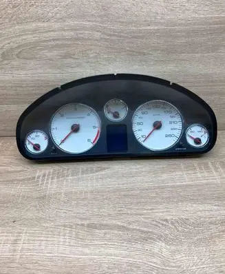 Peugeot 407 Speedometer (instrument cluster) 9658138580 A2C53119