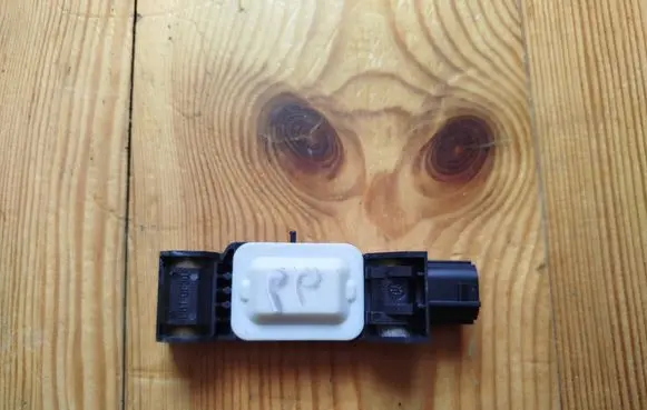 Airbag deployment crash/impact sensor