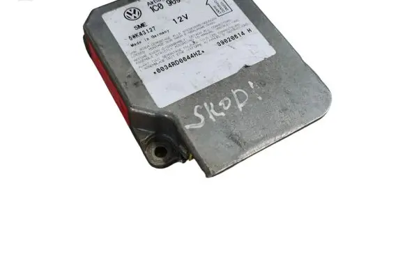 Skoda Superb B5 (3U) Airbag control unit/module 1C0909605H 5WK43127 39020614H
