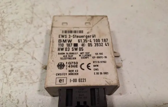 BMW 5 E39 Immobilizer control unit/module 05393241 61354100187