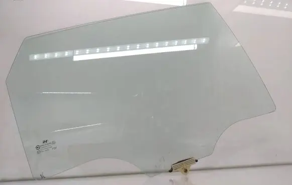 Hyundai i30 Rear door window glass 43R000381 DOT748AS2M32