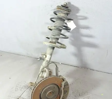 Front shock absorber with coil spring
