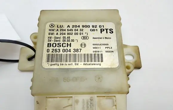 Mercedes-Benz C W204 Parking PDC control unit/module A2049009201 A2045450432 A2049020001