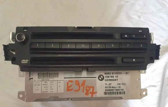 BMW 3 E92 E93 Radio/CD/DVD/GPS head unit 9170721 10878810 BA900071092745