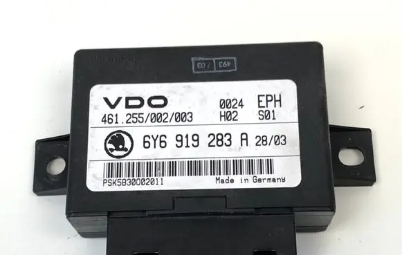 Skoda Octavia Mk1 (1U) Parking PDC control unit/module 6Y6919283A 461255002003