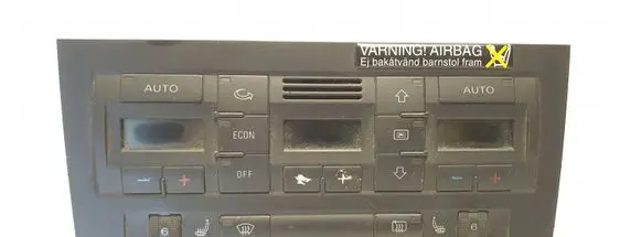 Audi A4 S4 B6 8E 8H Climate control unit 8E0820043J 0618977 8E0820043JF