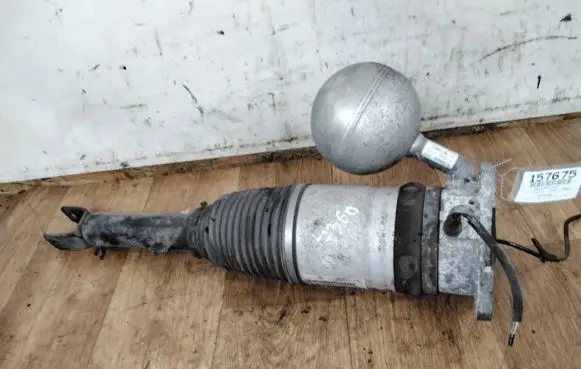 Volkswagen Phaeton Rear shock absorber with coil spring 