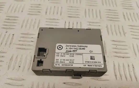 Mercedes-Benz ML W164 Gateway control module A1645405662