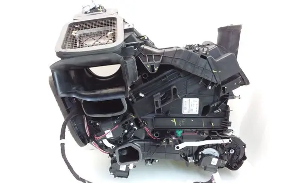 Interior heater climate box assembly