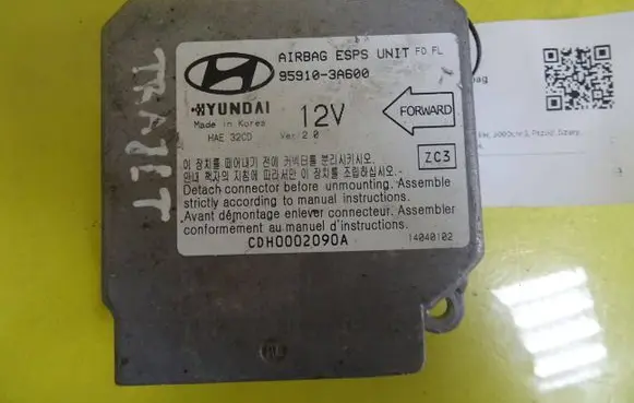 Hyundai Trajet Airbag control unit/module 959103A600 14040102