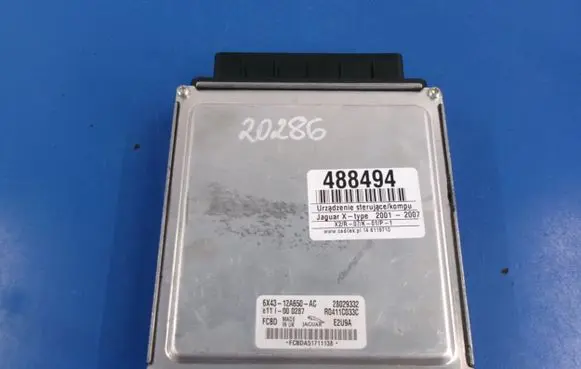 Jaguar X-Type Engine control unit/module ECU 6X43-12A650-AC