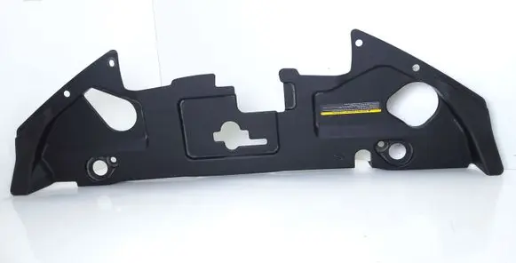 Engine bonnet/hood lock trim molding