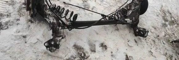 Opel Astra K Rear axle beam 