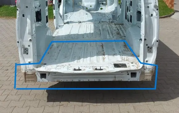 Ford Transit Custom II Rear bodywork 