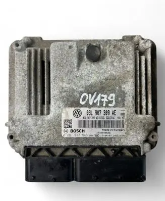 Volkswagen PASSAT B7 Engine control unit/module 03L907309AE 0281017946