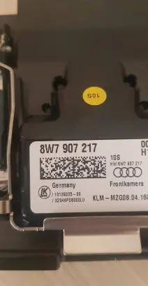 Audi A5 8T 8F Windshield/windscreen camera 8W7907217 1013920500