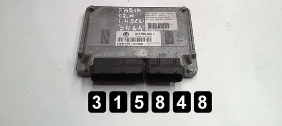 Skoda Fabia Mk1 (6Y) Engine control unit/module 5WP4420310