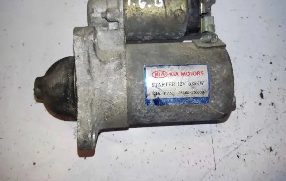 KIA Carens I Starter motor 361-2X000